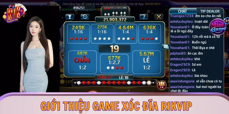 Giới thiệu game Xóc Đĩa RIKVIP