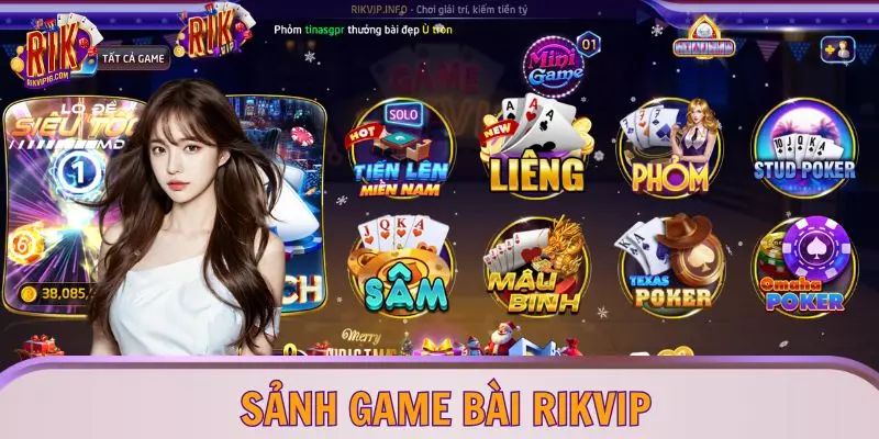 Sảnh game bài RIKVIP